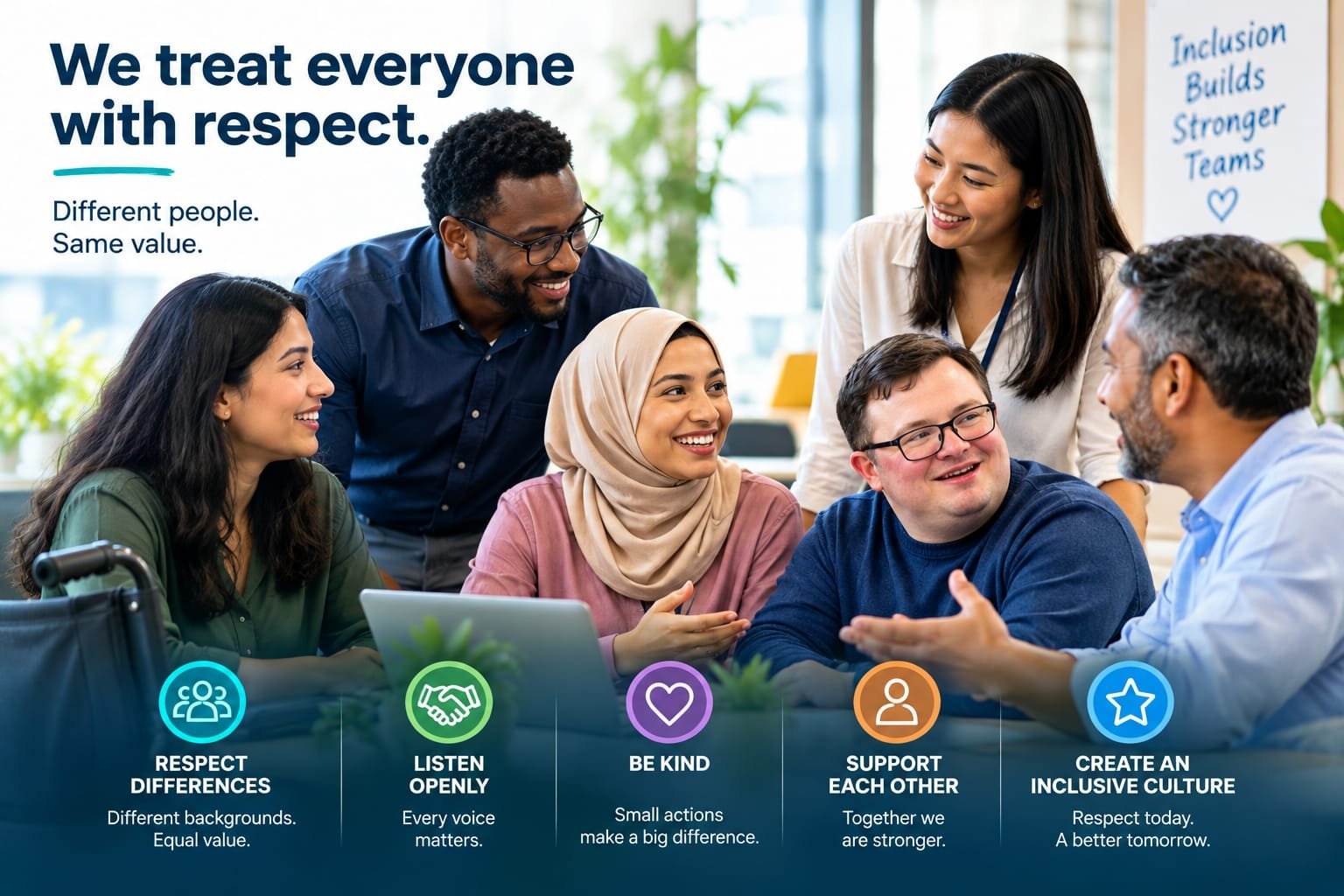 Ban & Best Biotec team: we treat everyone with respect